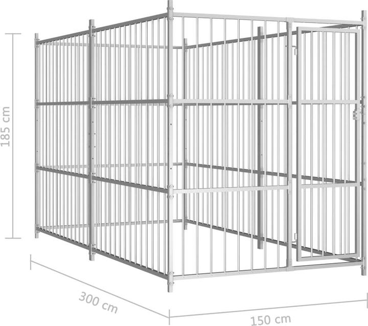 Immagine prodotto vidaXL Baldrick (Gabbia per cani)