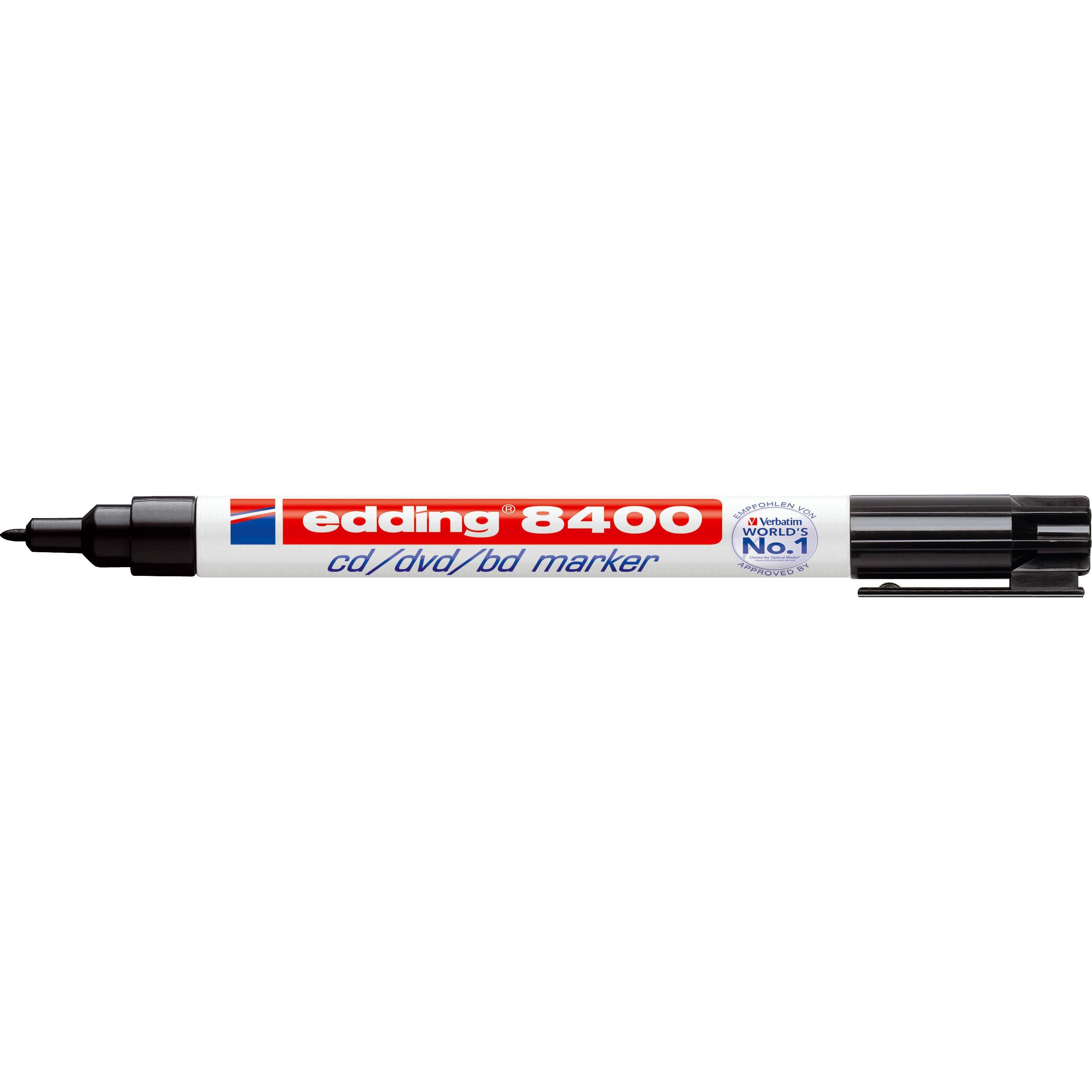 Edding, Marker, 8400 (Black, 1 mm, 1 x)