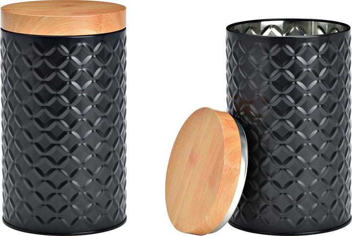 Immagine prodotto Casativo Barattolo in metallo con motivo 3D, 11 x 19 x 11 cm