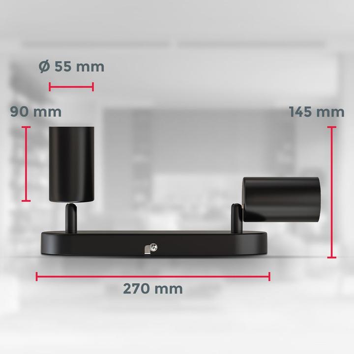 Produktbild B.K.Licht Strahler, Spots & Aufbaustrahler (GU10)