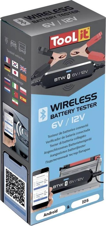 Actual product image GYS Battery tester BTW 6V / 12V (1 pcs., 240000 mAh)