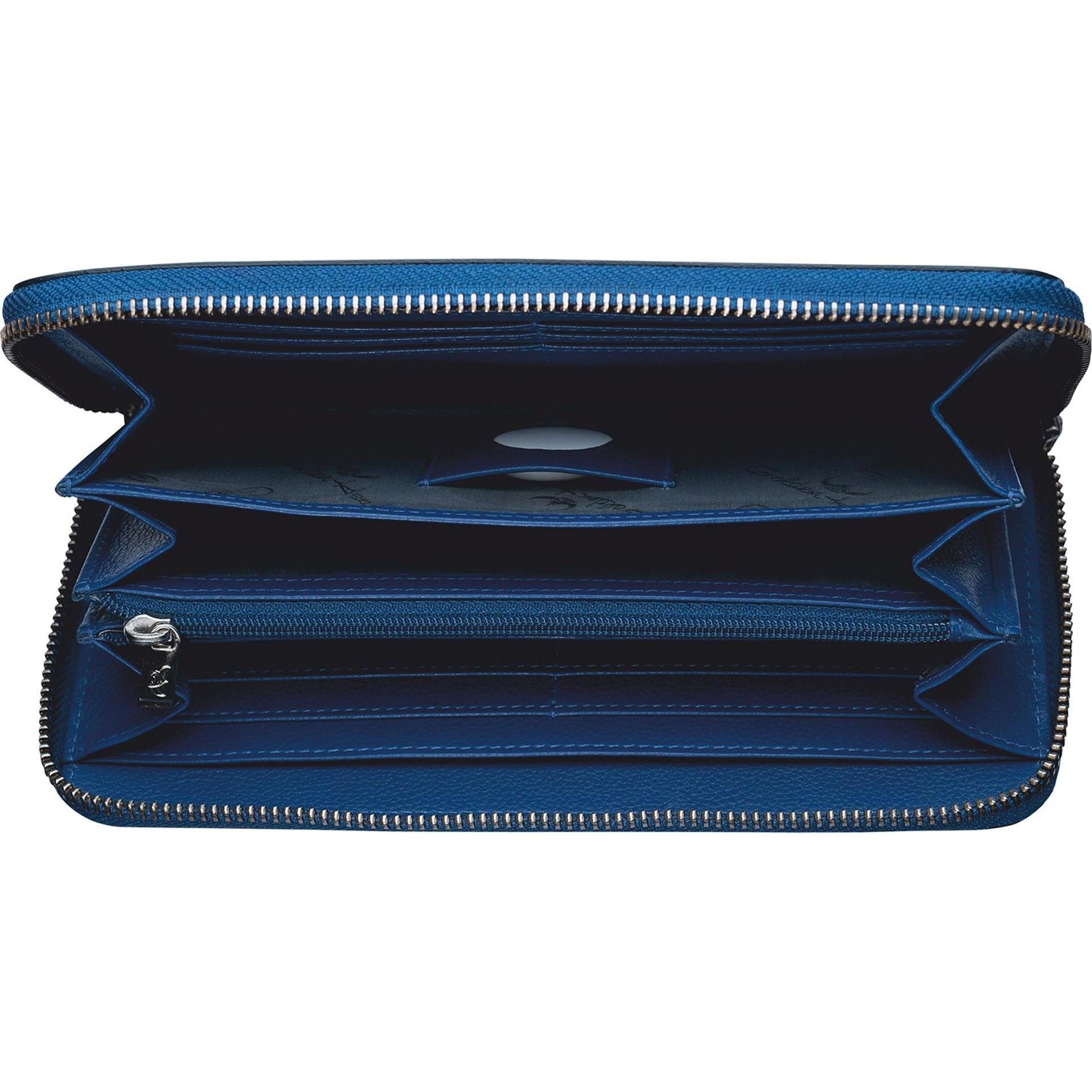 Thumbnail - Golden Head, Damen, Portemonnaie, Langbörse Carrara RFID Protect 2822, Blau