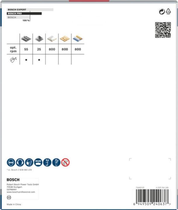 Actual product image Bosch Professional Zubehör PRO Multi Material PC Plus (152 mm)