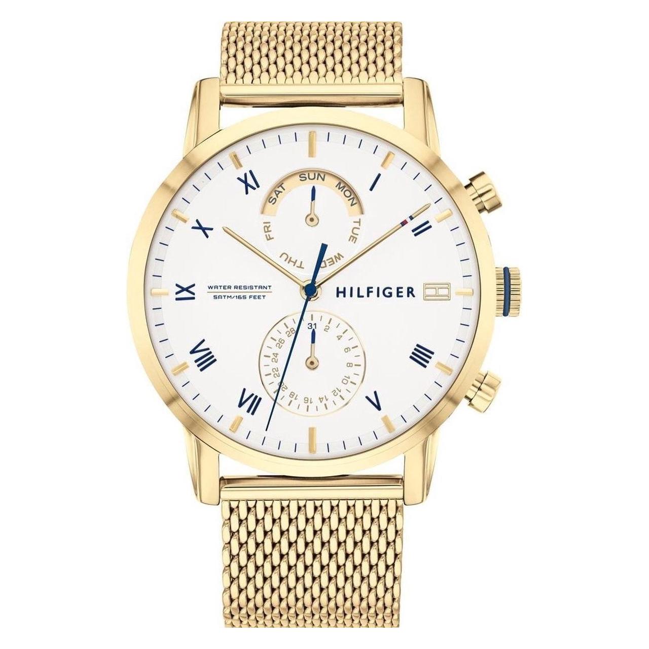 Tommy Hilfiger, Armbanduhr, Herren 1791398 Kane (zf046a), Gold, (40 mm)