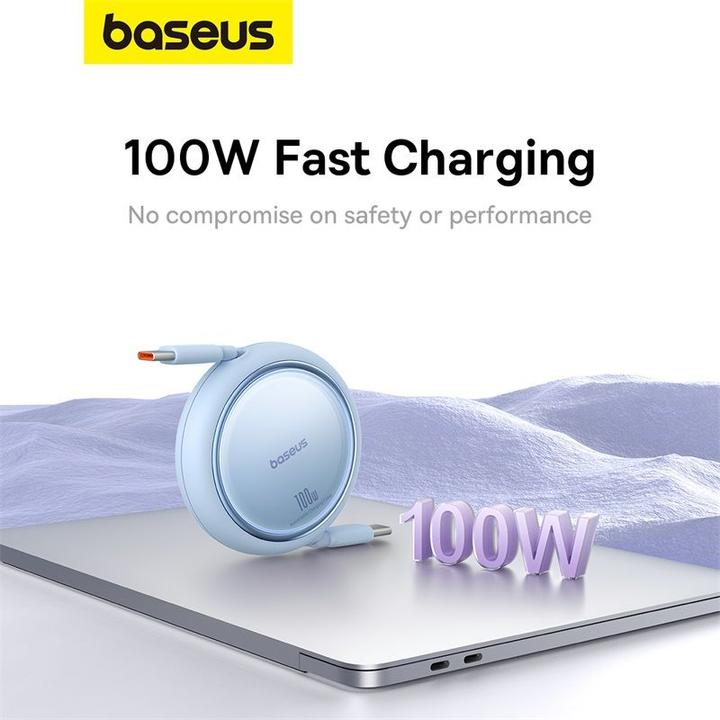 Actual product image Baseus Free2Draw Series USB-C to USB-C (1 m, USB 3.2 Gen 2, 100 W)