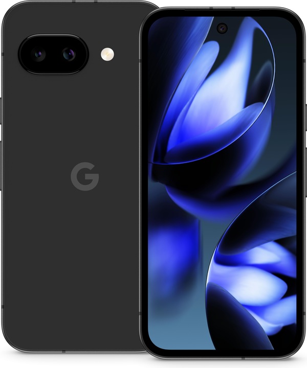 Google Pixel 9a (256 GB, Obsidian, 6.30", SIM + eSIM, 48 Mpx, 5G)