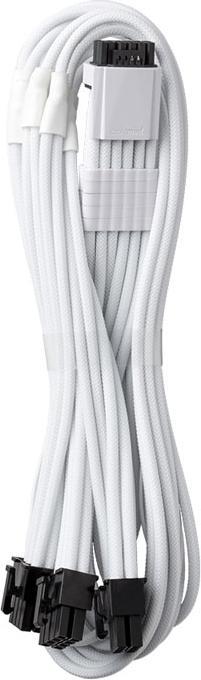CableMod PRO ModMesh RT 12VHPWR auf 3x PCI-e Kabel für ASUS/Seasonic/Phanteks - 60cm, weiss