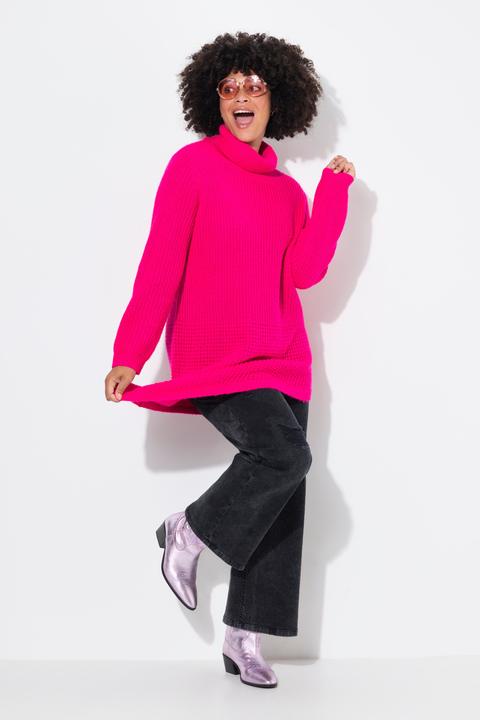 Produktbild Angel of Style Pullover, Straight Fit, Strukturstrick, Zipfelsaum (46, 48)