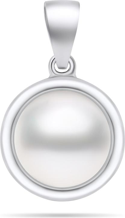 Image du produit Brilio Argent - Pendentif minimaliste en argent avec perle véritable PT89W