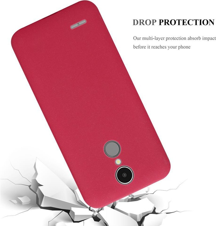 Actual product image Cadorabo TPU Frosted Cover (LG K8 2017)
