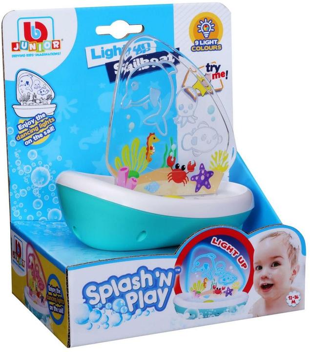 Actual product image BB Junior Splash'n Play Light Up Sailboat