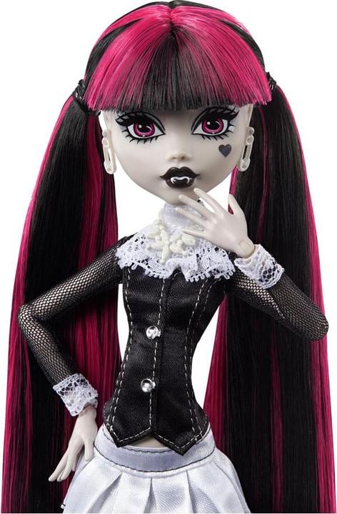 Actual product image Monster High B&W Draculaura Puppe