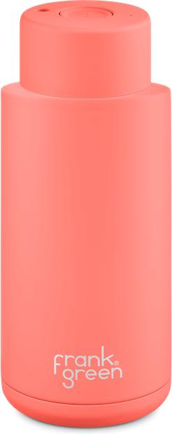 Immagine prodotto Frank Green Tazza di ceramica in acciaio inossidabile - Pulsante (1 l)