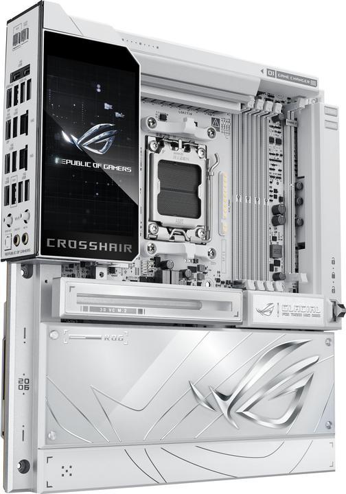 Productafbeelding ASUS MB Rog Crosshair X870e Glacial (AM5, AMD X870E)