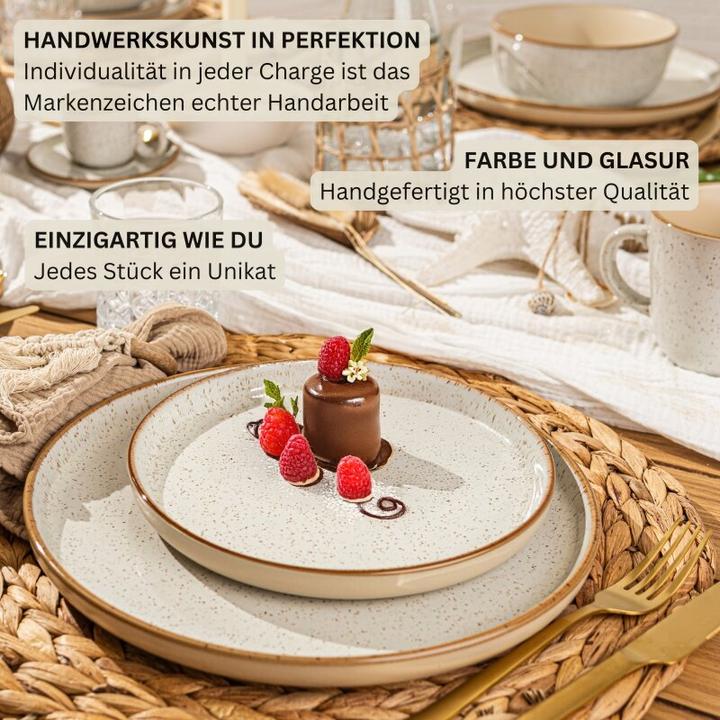 Produktbild Sänger Geschirr Tafelservice Rio Creme (12 Stück)