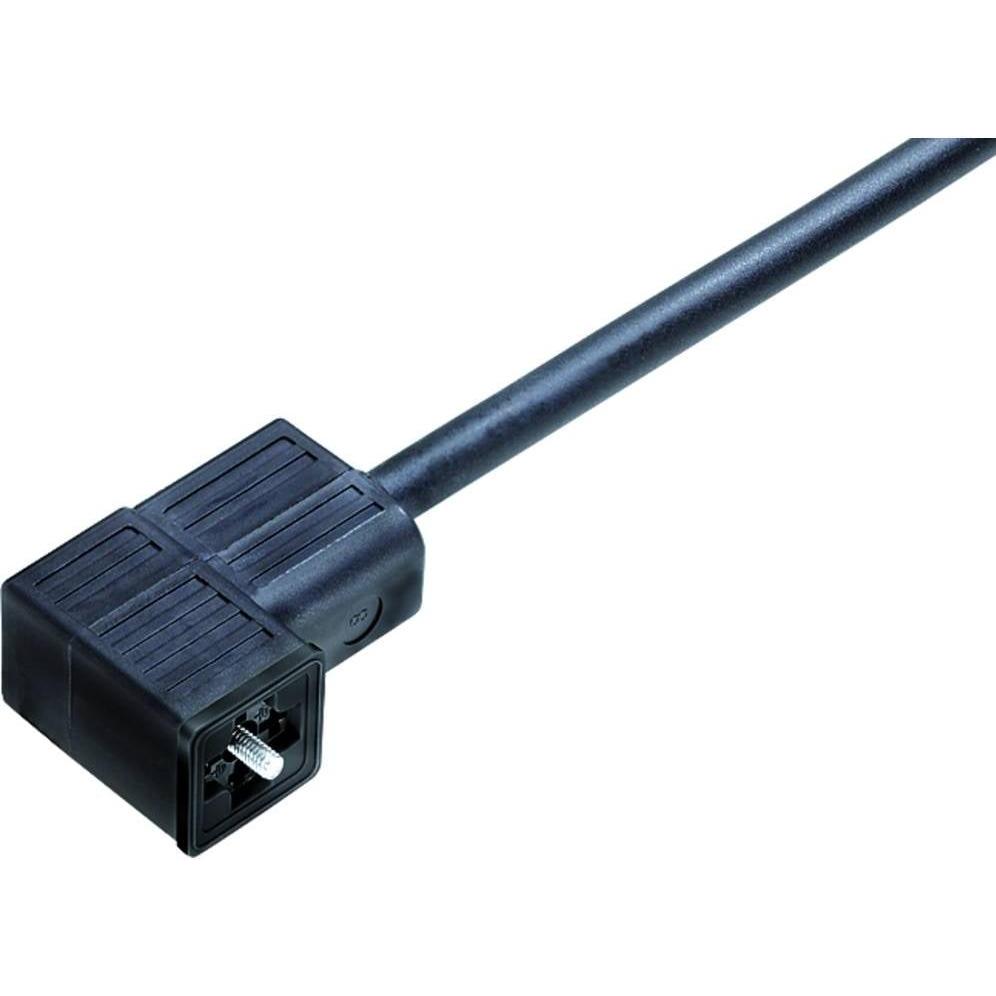 Schubiger Magnetventilsteckose C umspritzt Schwarz 34 5734 300 000 Binder Inhalt: 1 St., Elektronikkabel + Stecker, Schw...