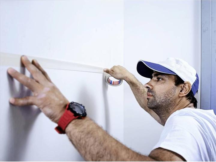 Actual product image tesa Painter's masking tape 4306 Profi PLUS light creped light beige length 50 m width 30 mm (30 mm)
