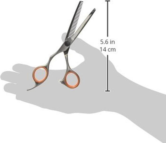 Actual product image Olivia Garden curveo the series scissors effileurs left handers 58