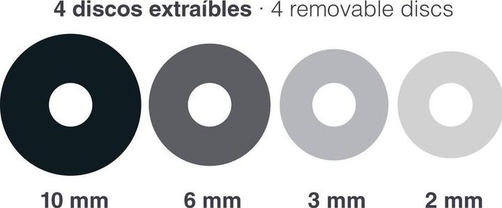 Productafbeelding Lacor Roestvrijstalen deegroller met ringen