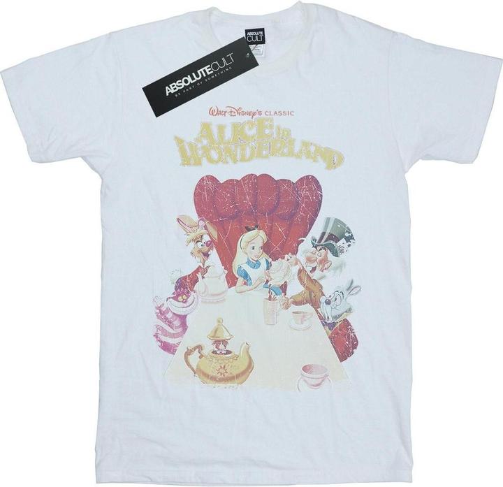 Image du produit Disney - T-shirt ALICE IN WONDERLAND RETRO POSTER - Fille (128)