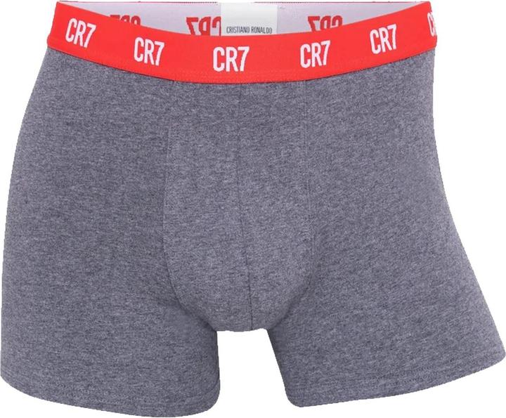 Actual product image CR7 Unterhosen, 5er-Pack Grau/Navy/Rot, M (M, 5-pack)