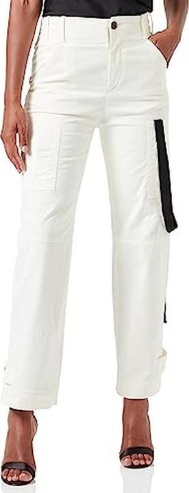Pinko Pantaloni Casual Elastici in Satin Caldo