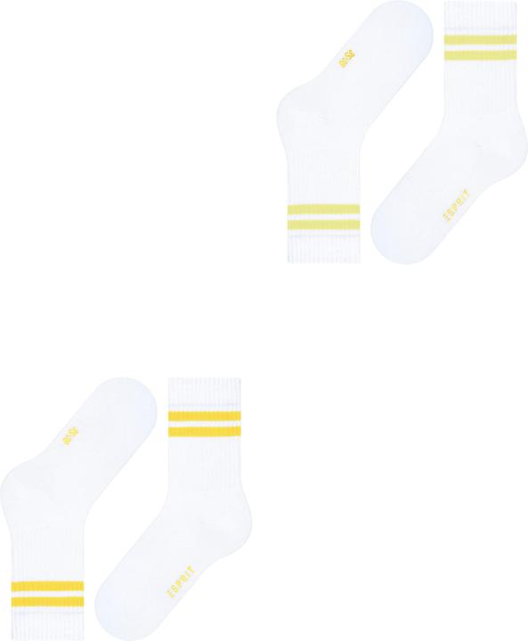 Produktbild Esprit Tennis Stripe 2-Pack Baumwollsocken (2er Pack, 39 - 42)