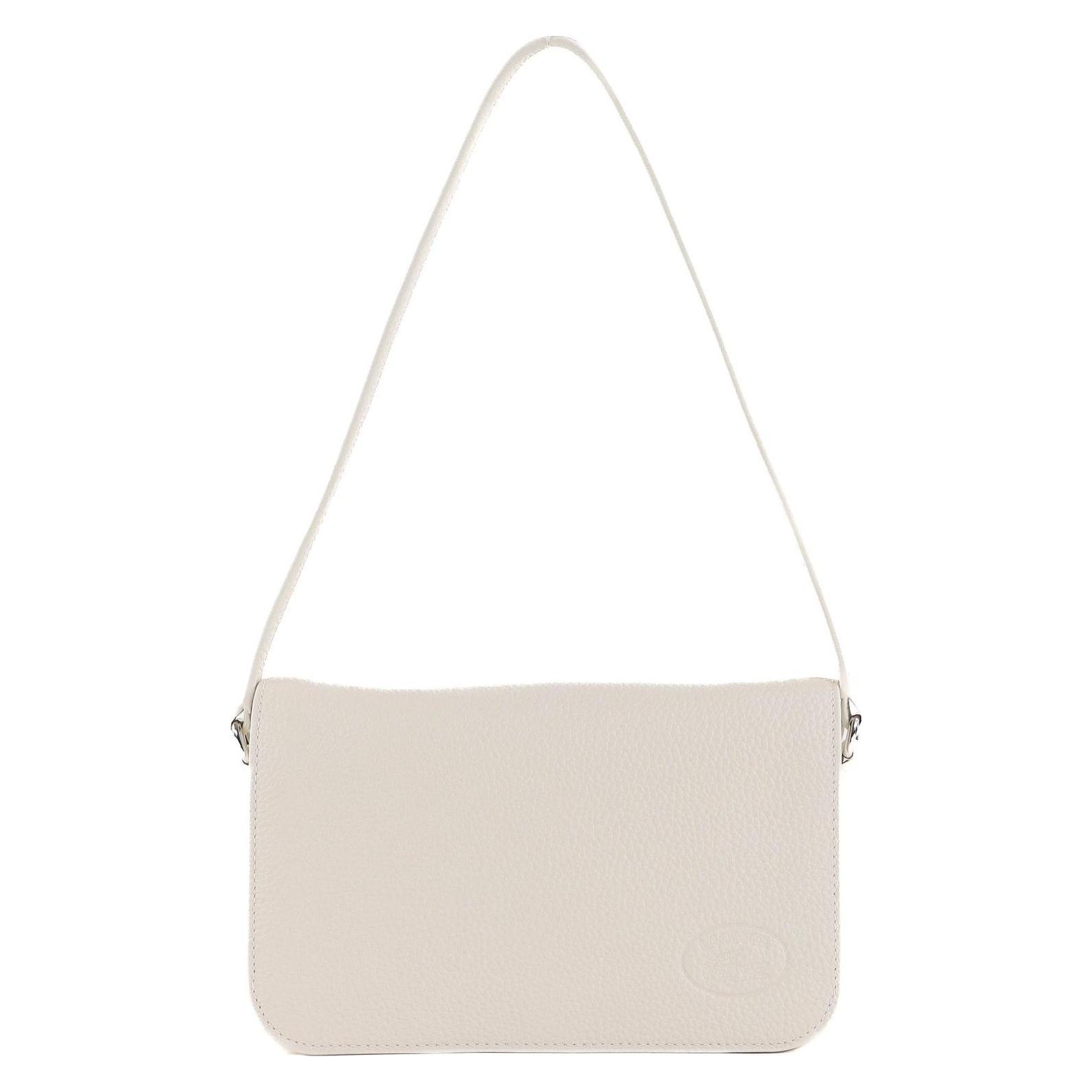 Lacoste, Damen, Handtasche, Croco Crew Shoulder Bag, Beige