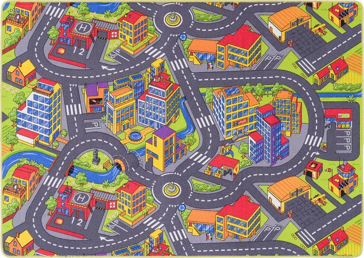Produktbild Pergamon Strassenteppich Beidseitig Strassenlandschaften (133 x 133 cm)