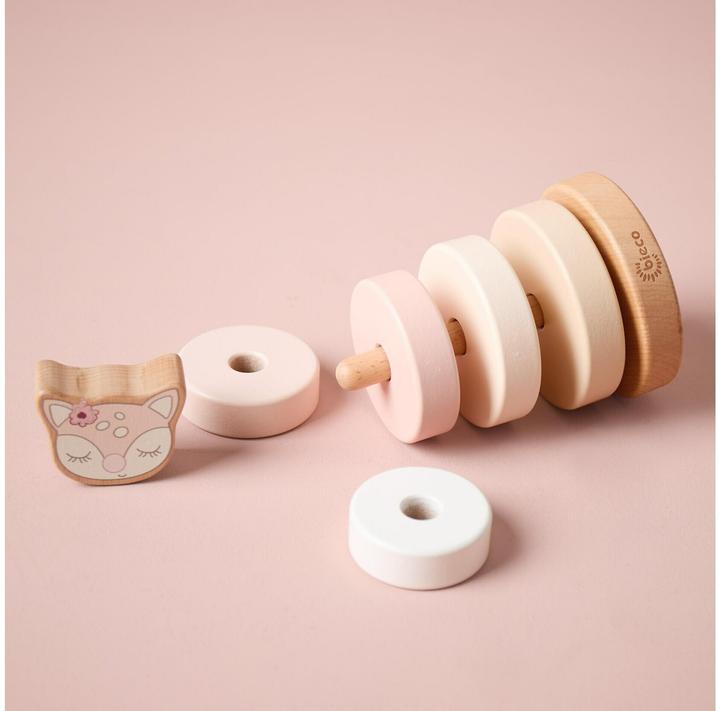 Actual product image Bieco Stacking tower deer Ella