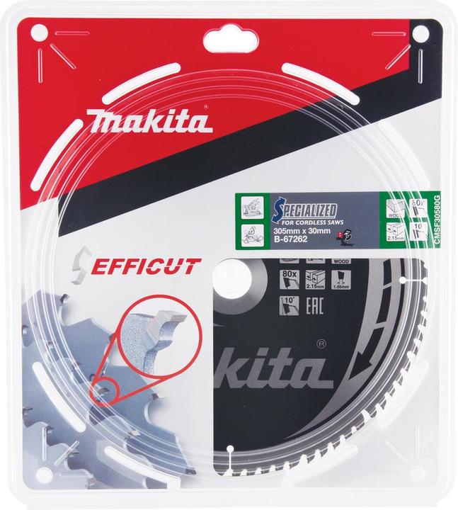 Produktbild Makita EFFICUT Sägeb.305x30x80Z