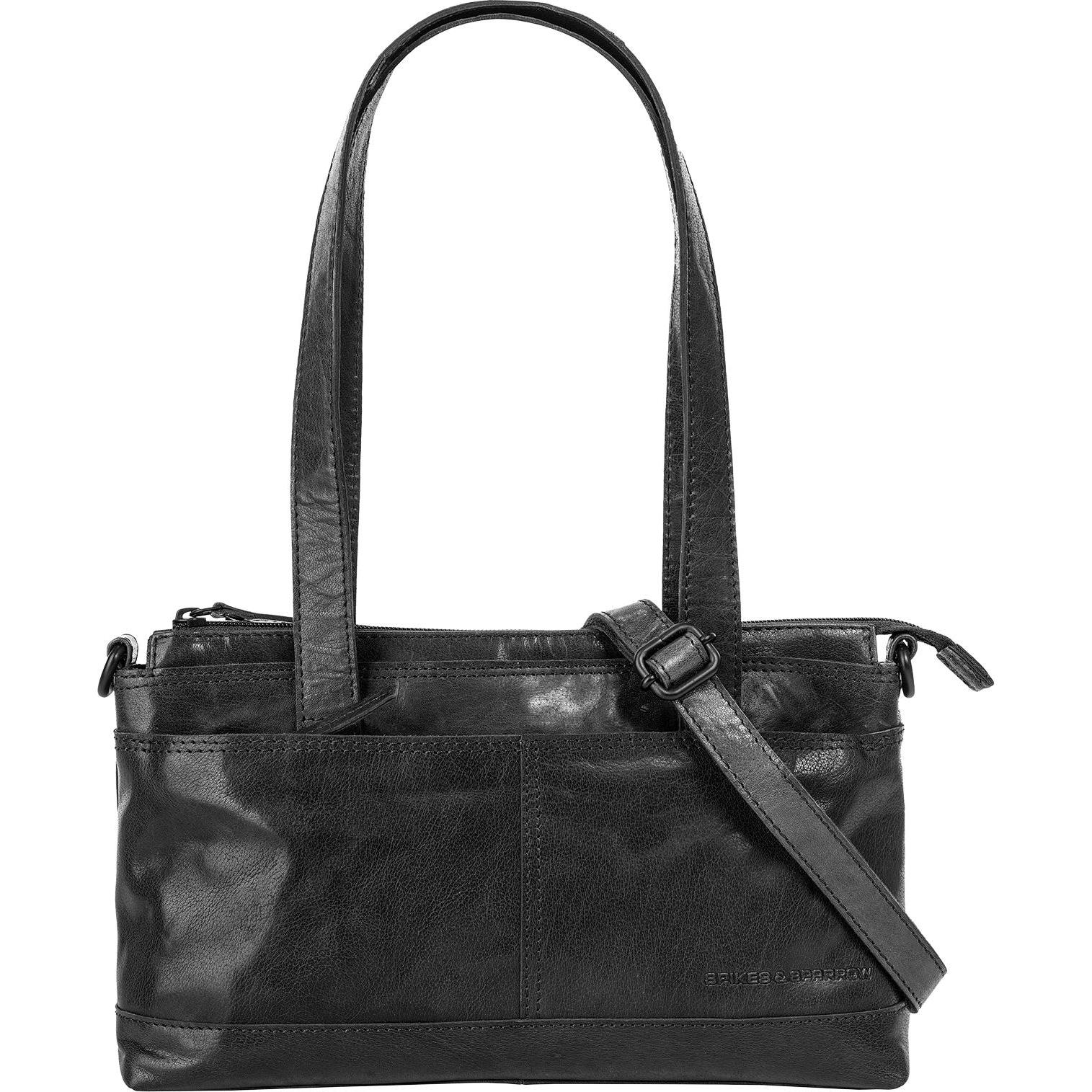Spikes & Sparrow, Handtasche, Handtasche, Schwarz