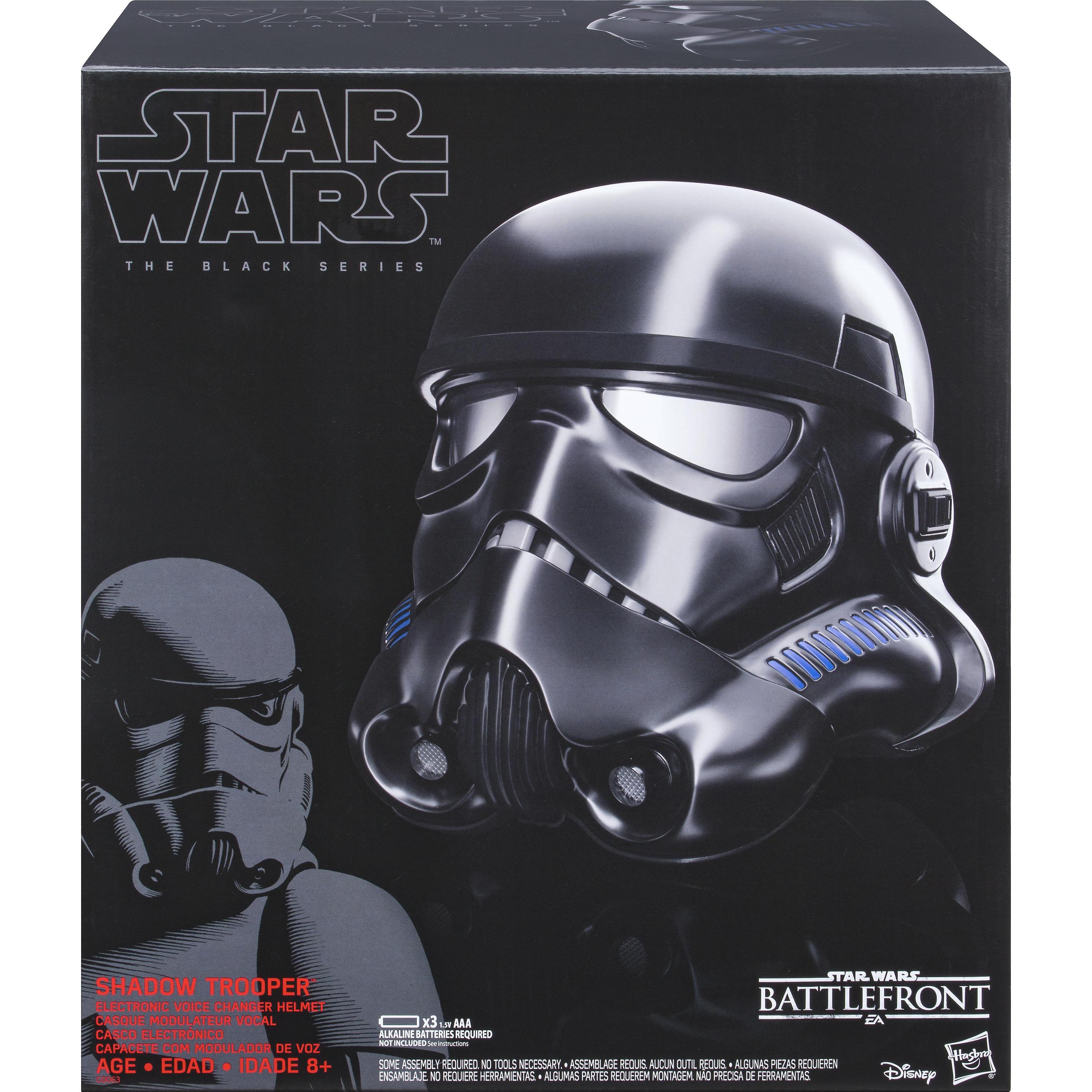 Thumbnail - Hasbro Star Wars The Black Series Electronic Helmet Shadow Trooper