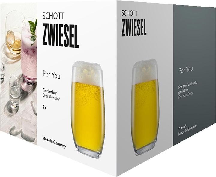 Image du produit Schott Zwiesel Gobelets à bière (0.33 l, 4 x)