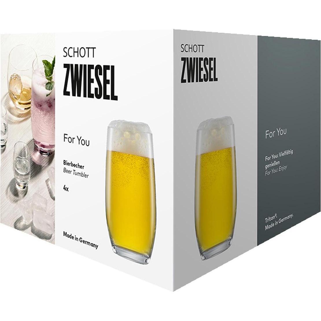 Thumbnail - Schott Zwiesel, Biergläser, Bierbecher (0.33 l, 4 x)