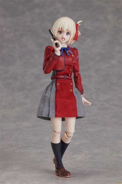 Actual product image Aniplex Lycoris Recoil BUZZmod Action Figure 1/12 Chisato Nishikigi 14 cm