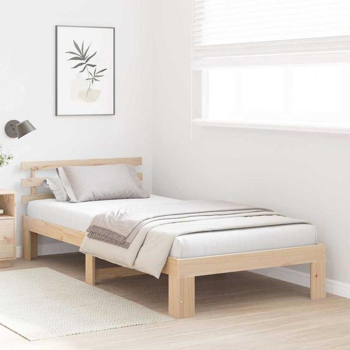 Actual product image vidaXL Bedstead (75 x 190 cm)