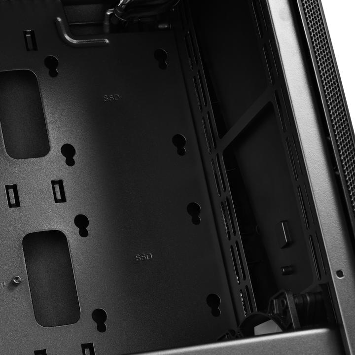 Immagine prodotto Silverstone Case Fara V1M Pro Micro-ATX, ARGB, vetro temperato (mATX, Mini-ITX)