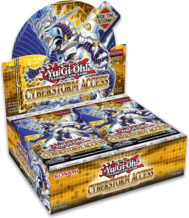 Actual product image Yu-Gi-Oh Booster Bli Cyber Temp Yugioh (German, Booster Pack)
