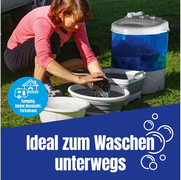 Actual product image Easymaxx Mini Washing Machine 07475 (3 kg, Upwards)