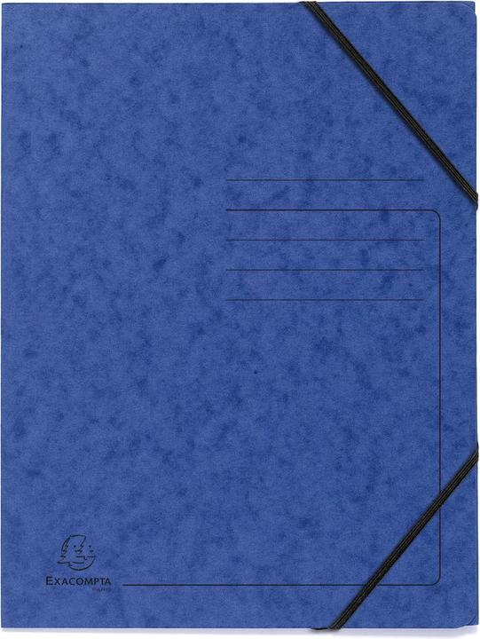 Produktbild Exacompta 5 Eckspanner DIN A4 blau (A4, 1x)