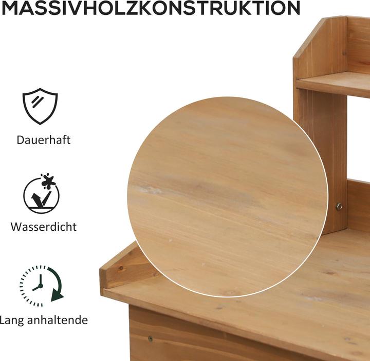 Produktbild Outsunny Gärtnertisch mit Wanne