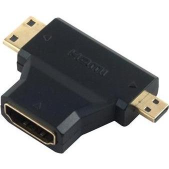 PremiumCord Adapter HDMI na miniHDMI - microHDMI (HDMI) (KPHDMA-17)