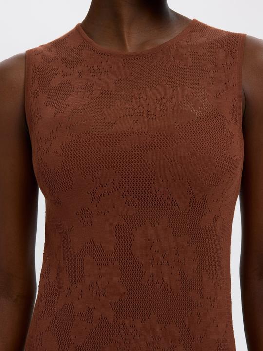 Image du produit Selected Ärmelloses Baumwoll Maxikleid (M)