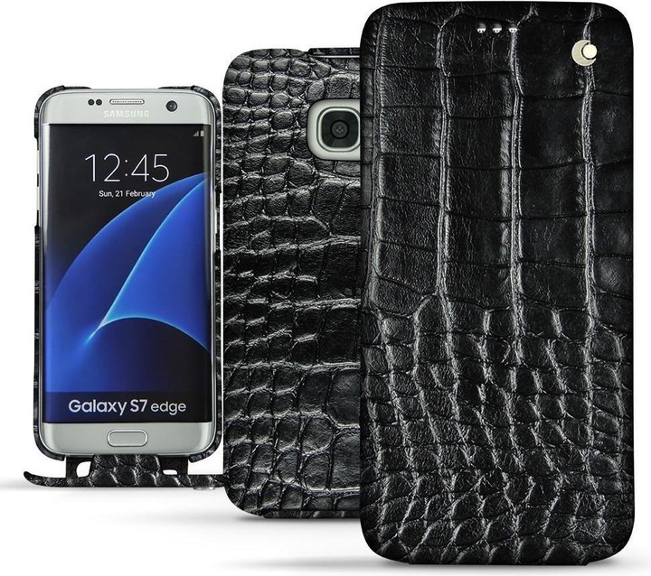 Actual product image Noreve Leather cover vertical (Samsung Galaxy S7 Edge)
