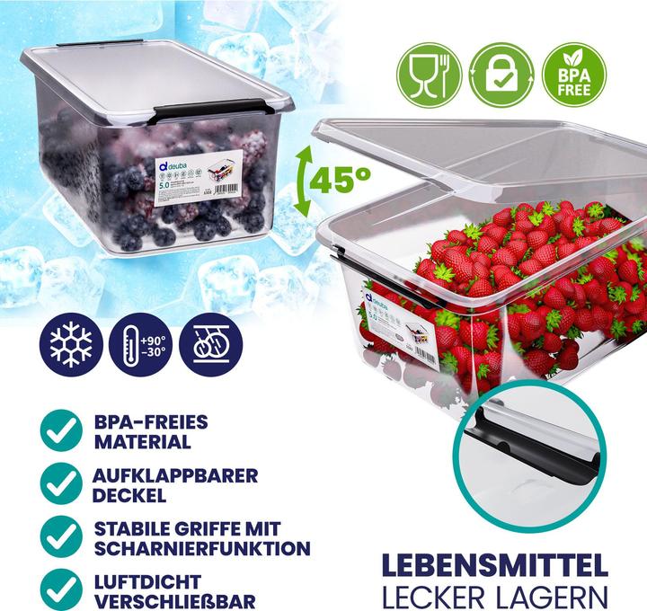 Actual product image Deuba Storage box (30 x 20 x 12 cm, 5 l)