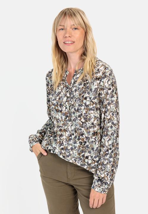 Produktbild Camel Active Langarm Schlupfbluse mit Stehkragen (XS)