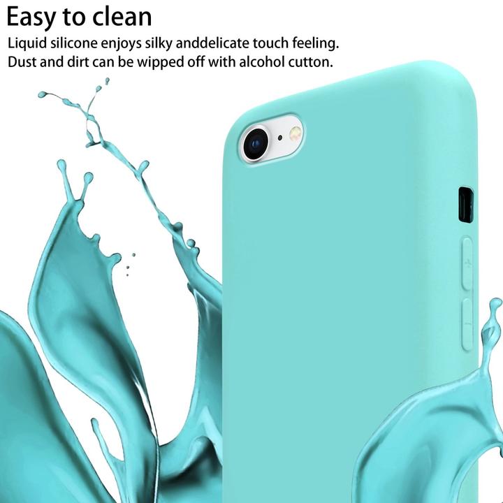 Actual product image Cadorabo TPU Cover Mobile Phone Chain Liquid (Apple iPhone 7, Apple iPhone SE (2nd Gen))