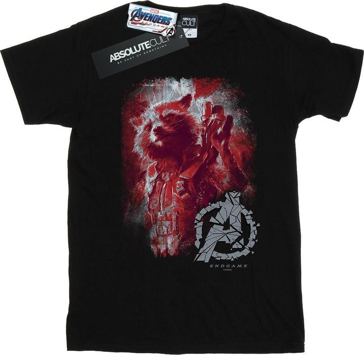 Image du produit - T-shirt AVENGERS ENDGAME ROCKET BRUSHED - Homme (M)