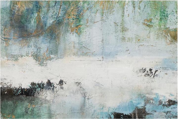 Immagine prodotto Schubiger Composizione cromatica in bianco e verde giada 2 (100 x 100 cm)